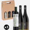 Box of 3 Sicilian products consisting of: 1 extra virgin olive oil BIO of 0.75 l; 1 Catarratto D.O.C. 75 cl; 1 Merlot D.O.C. 75 cl.